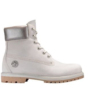 Timberland Metallic Trim Waterproof Combat Boots